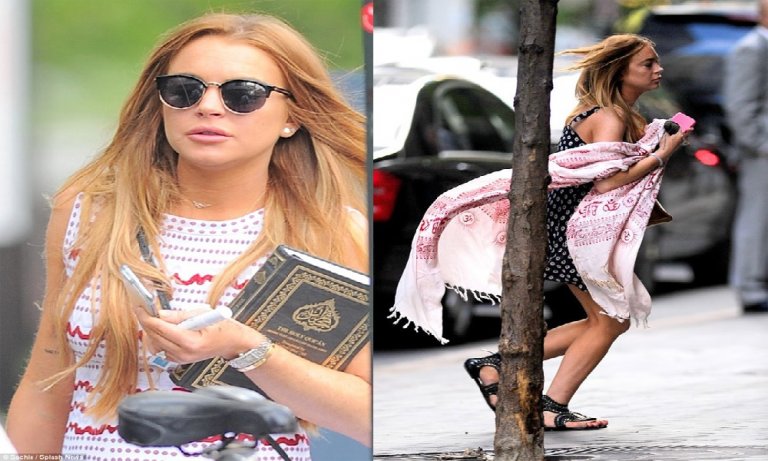 Lindsay Lohan, “Müslüman mı Oluyor?” sorularına son noktayı koydu!