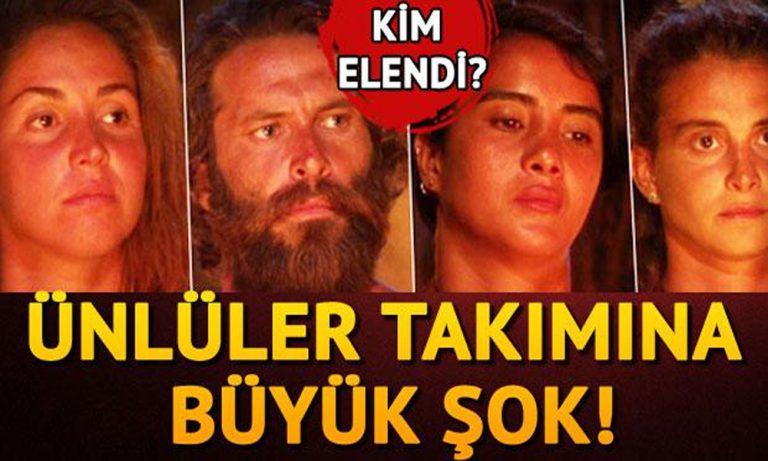 Survivor’da Dün Akşam Kim Elendi?