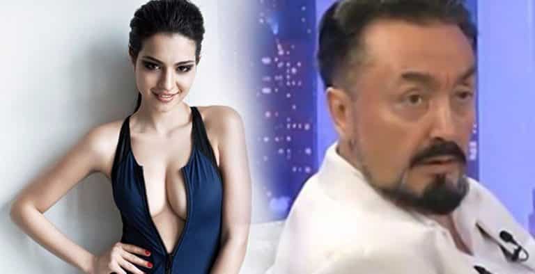 Çağatay Ulusoy’un gözdesi Melisa Aslı Pamuk Adnan Oktar’ın programına katılmış!