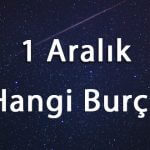 1 Aralık Hangi Burç