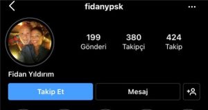 Fidan Yıldırım Instagram