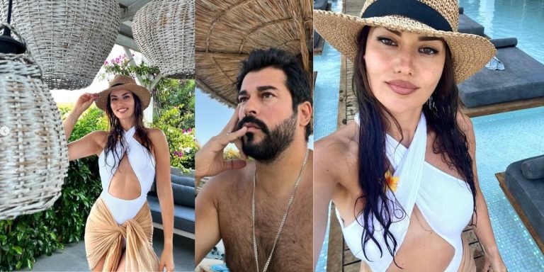 Fahriye Evcen Herkese Maşallah Çektirdi! Bikinili Pozları Mest Etti