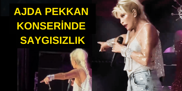 Ajda Pekkan, Konserinde Saygısızlık Yapanlara Ders Verdi