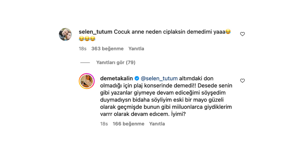 “Anne Senin Arkadaşın Neden Donla Sahneye Çıkmış?”