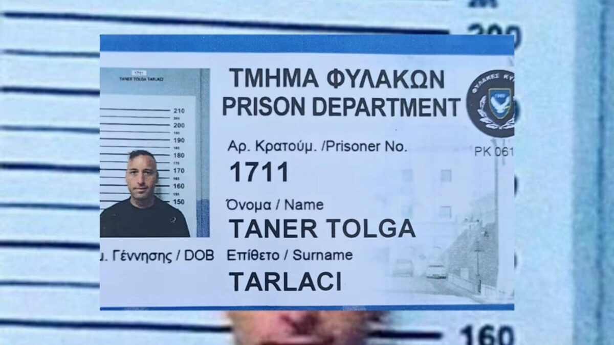 Taner Tolga Tarlacı Kıbrıs'ta Hapisten Çıkamayacak